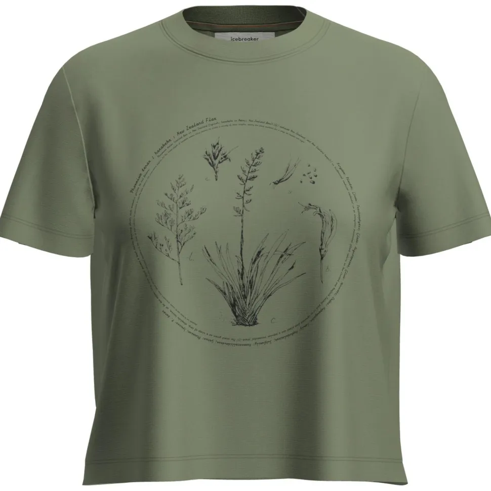 Icebreaker - Women's Merino 150 Tech Lite S/S Seed Story - Merinoshirt