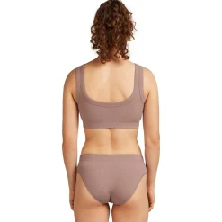 Icebreaker - Women's Merino Rib Lotus Bra - Sport-BH