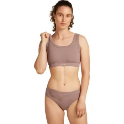Icebreaker - Women's Merino Rib Lotus Bra - Sport-BH