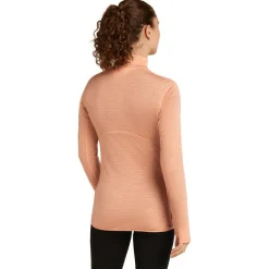 Icebreaker - Women's Realfleece Descender L/S Half Zip - Merinoshirt