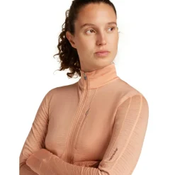 Icebreaker - Women's Realfleece Descender L/S Half Zip - Merinoshirt