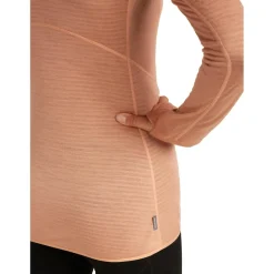 Icebreaker - Women's Realfleece Descender L/S Half Zip - Merinoshirt