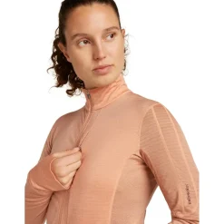 Icebreaker - Women's Realfleece Descender L/S Half Zip - Merinoshirt