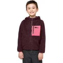 Jack Wolfskin - Kid's Ice Curl Hood Jacket - Fleecejacke