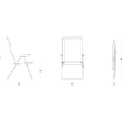 Lafuma Mobilier - Alu Cham Batyline Iso - Campingstuhl