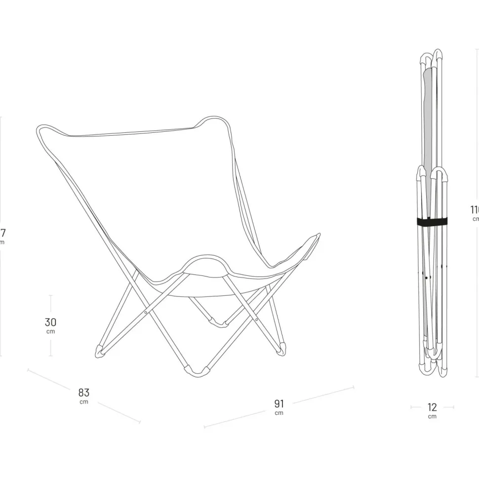 Lafuma Mobilier - Pop Up XL Airlon + - Campingstuhl