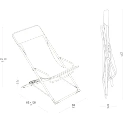 Lafuma Mobilier - Transaswing Batyline Iso - Campingstuhl