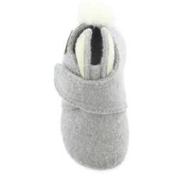 Living Kitzbühel - Baby's Klettschuh Hase mit Ohren - Hüttenschuhe