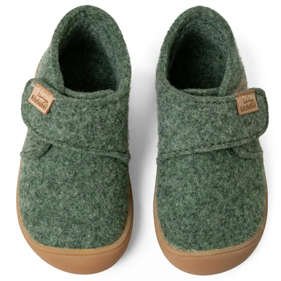 Living Kitzbühel - Kid's Flinki Filz Lauflernklettschuh - Hausschuhe