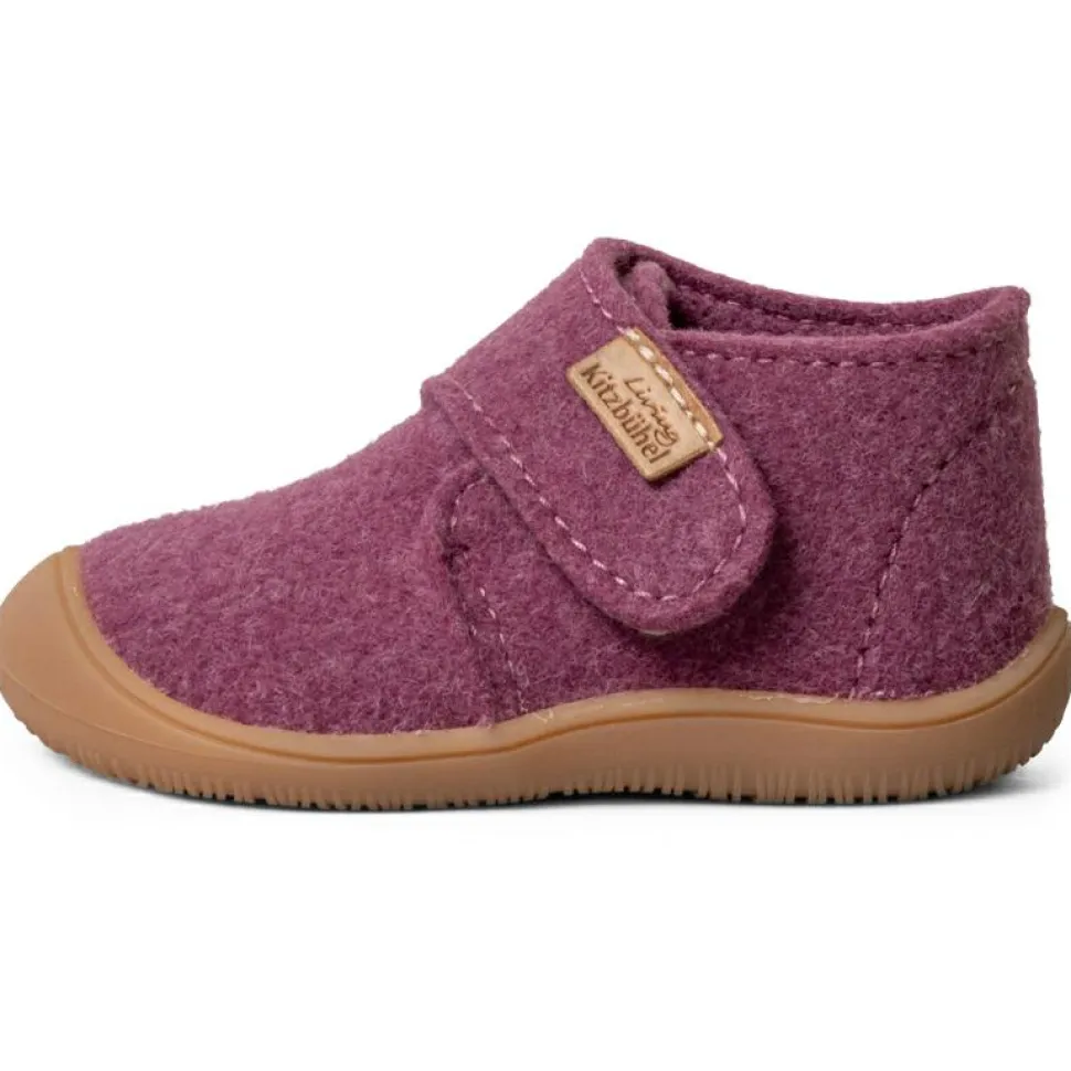 Living Kitzbühel - Kid's Flinki Filz Lauflernklettschuh - Hausschuhe