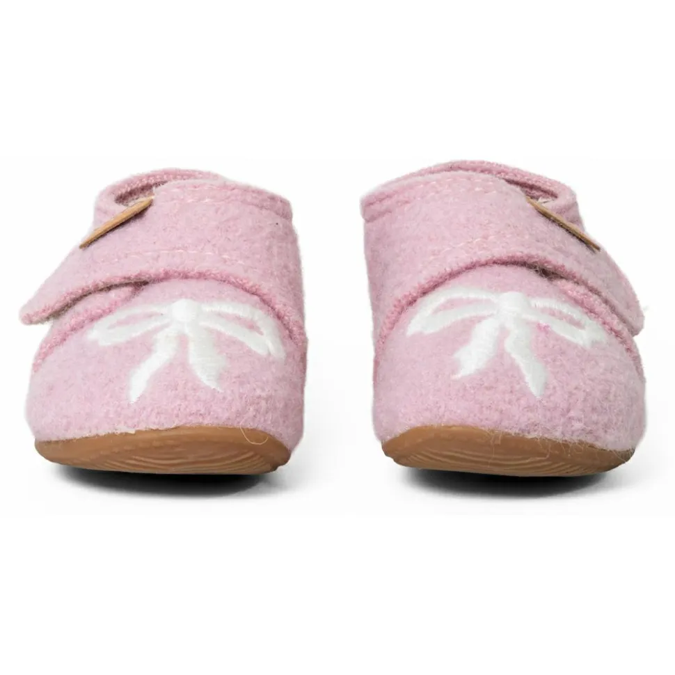 Living Kitzbühel - Kid's Mimi Masche Klettschuh - Hausschuhe