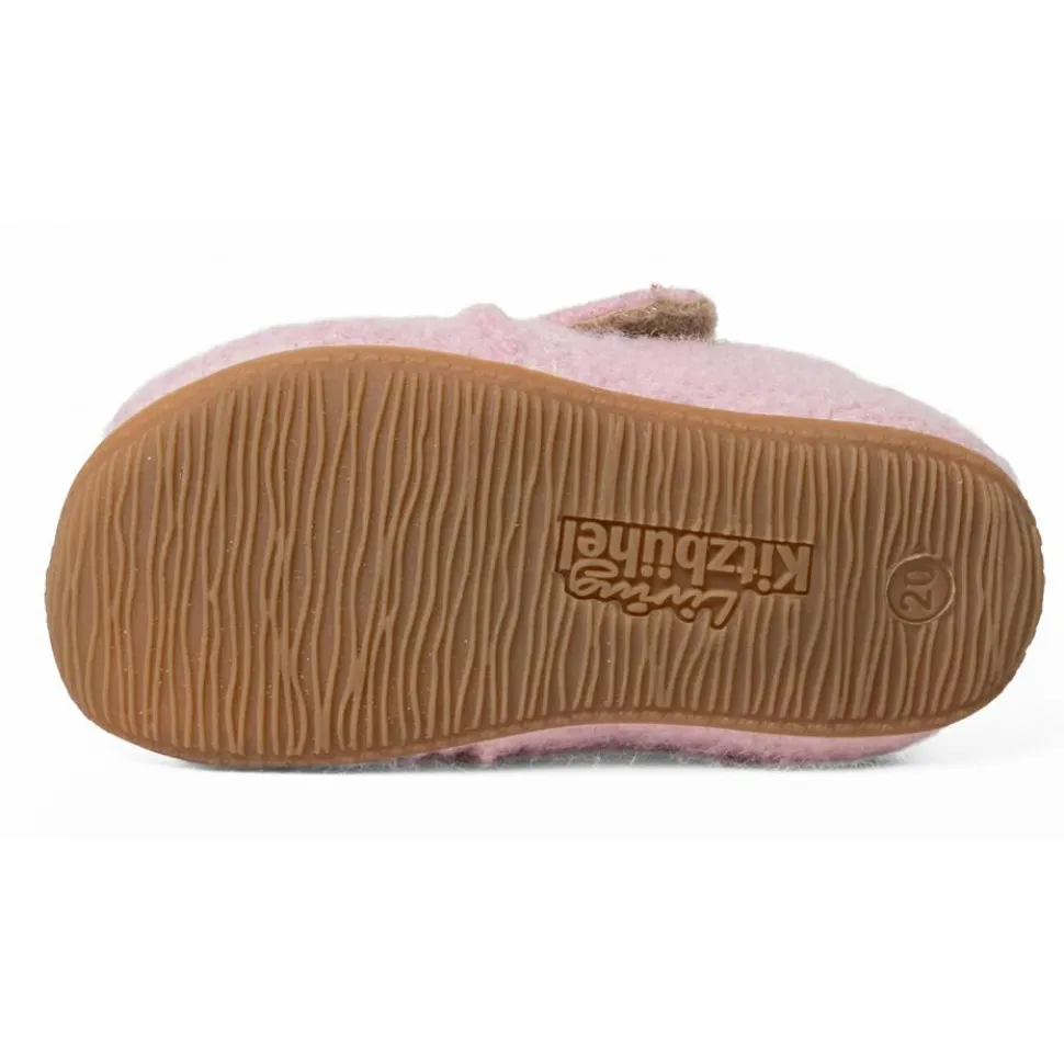 Living Kitzbühel - Kid's Mimi Masche Klettschuh - Hausschuhe
