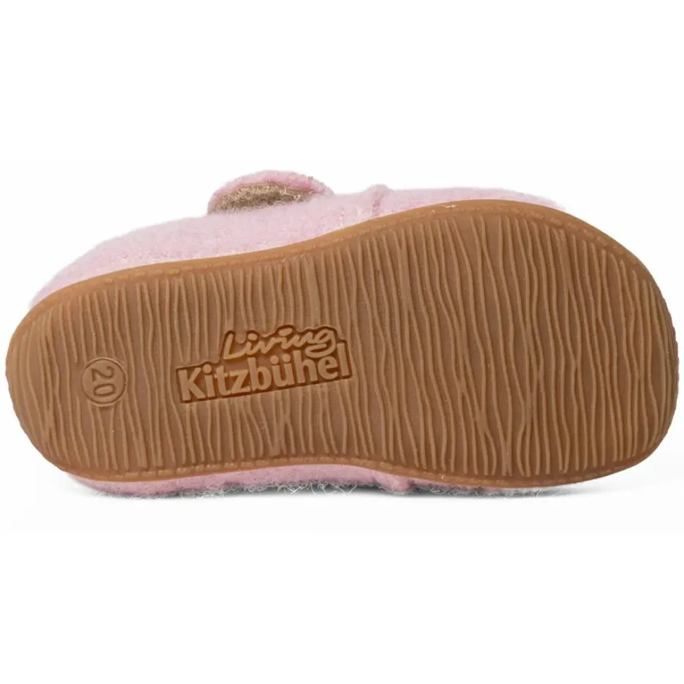 Living Kitzbühel - Kid's Mimi Masche Klettschuh - Hausschuhe