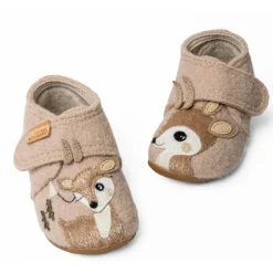 Living Kitzbühel - Kid's Rosi Rehkitz Klettschuh - Hausschuhe