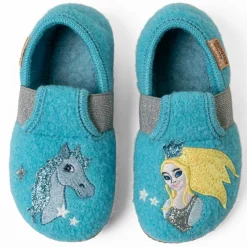 Living Kitzbühel - Kid's Schneeprinzessin Elastik-Slipper - Hausschuhe