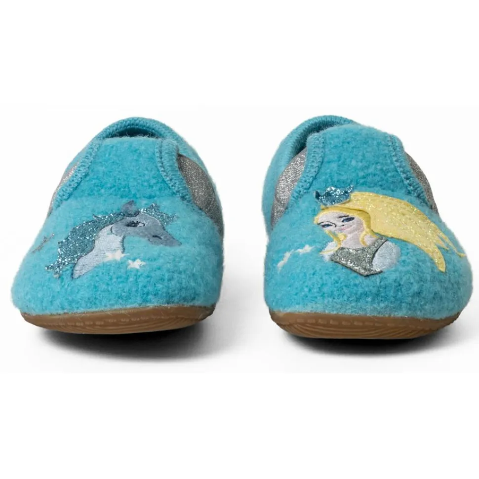 Living Kitzbühel - Kid's Schneeprinzessin Elastik-Slipper - Hausschuhe