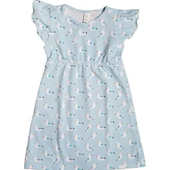 maximo - Kid's Mini Girl Kleid A-Linie Jersey Flügelärmel - Kleid