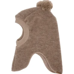 maximo - Kid's Mini-Schlupfmütze mit Wollfleece und Pompons - Sturmhaube