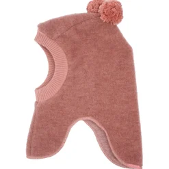 maximo - Kid's Mini-Schlupfmütze mit Wollfleece und Pompons - Sturmhaube