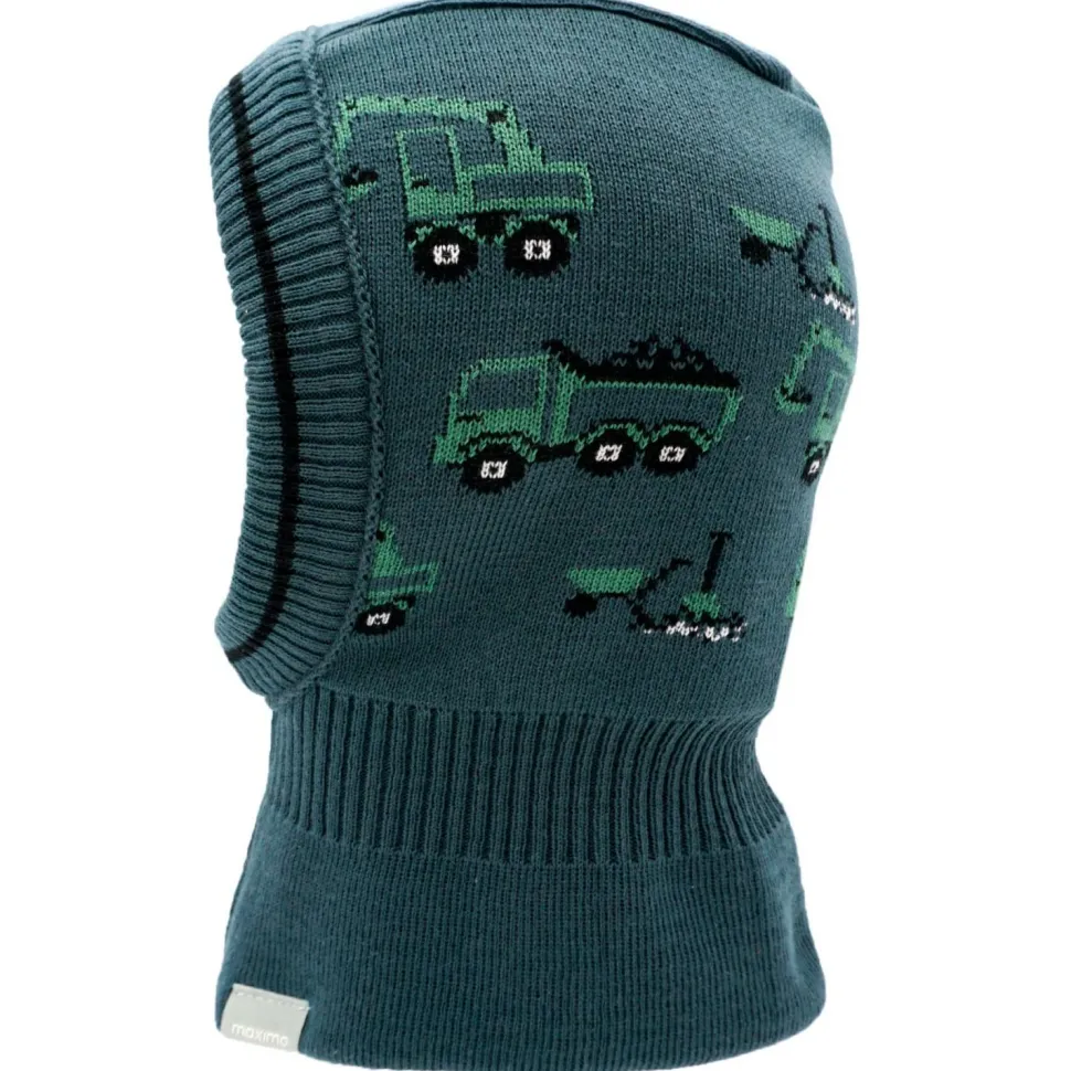 maximo - Mini Boy's Schlupfmütze Baufahrzeuge - Sturmhaube