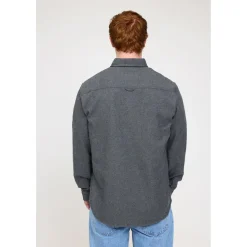 Mazine - Melange Flannel Shirt - Hemd