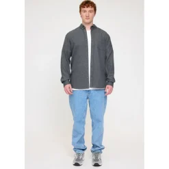 Mazine - Melange Flannel Shirt - Hemd