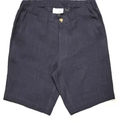 Mazine - Regular Linen Shorts - Shorts