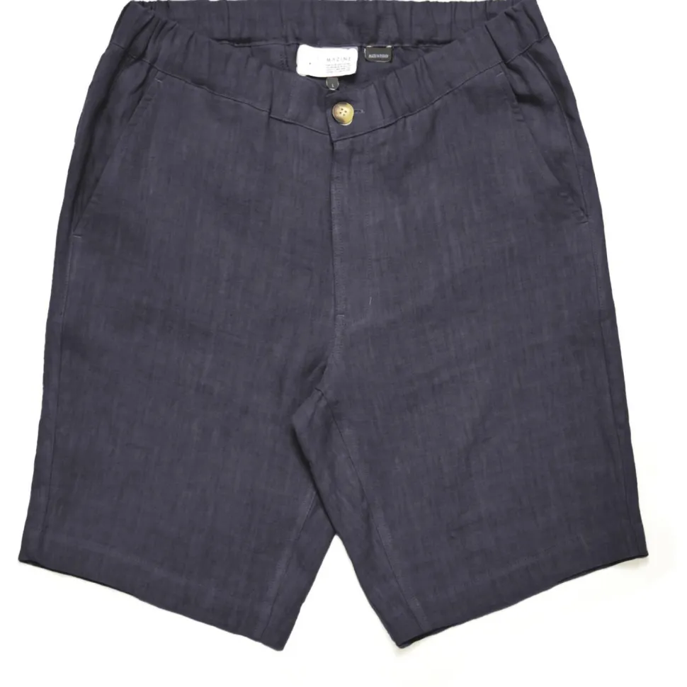 Mazine - Regular Linen Shorts - Shorts