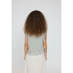 Mazine - Women's Cropped T Loose Fit - T-Shirt