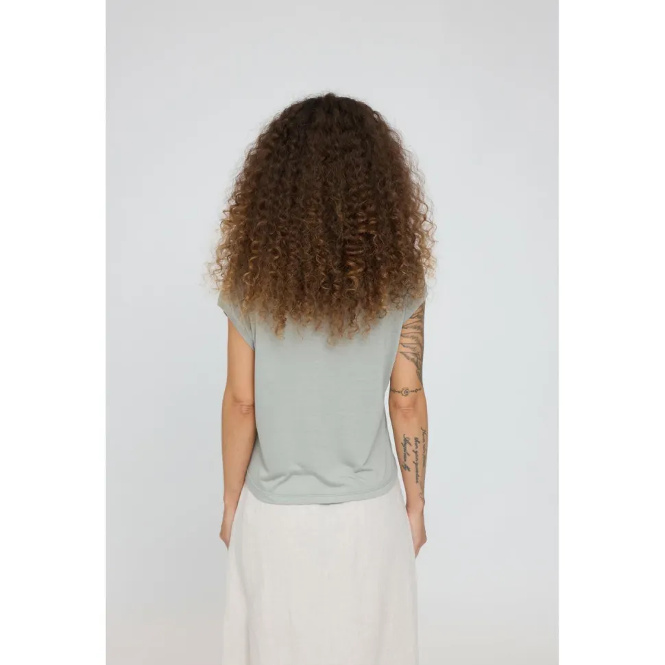 Mazine - Women's Cropped T Loose Fit - T-Shirt