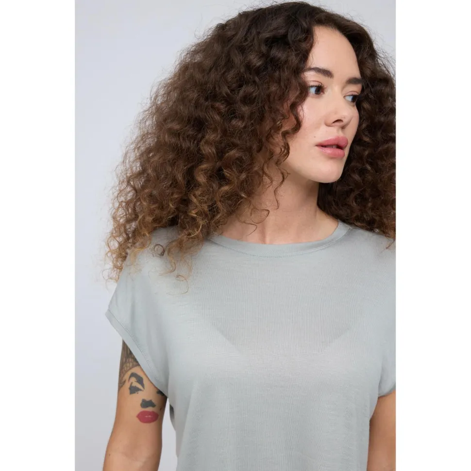 Mazine - Women's Cropped T Loose Fit - T-Shirt