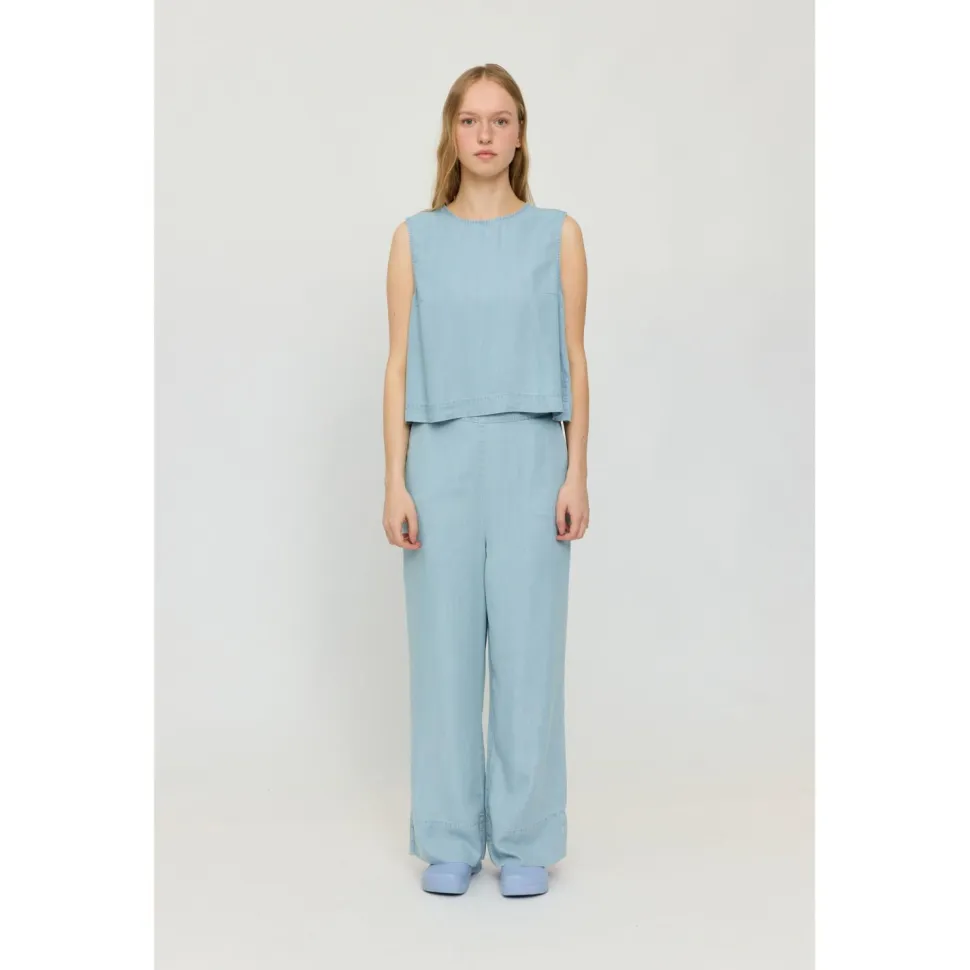 Mazine - Women's Denim Top - Tank Top