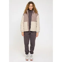 Mazine - Women's Fabric Blocking Jacket - Winterjacke