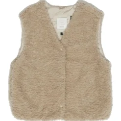 Mazine - Women's Faux-Fur Vest - Fleeceweste