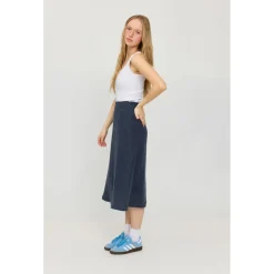 Mazine - Women's Linen Midi Skirt - Rock