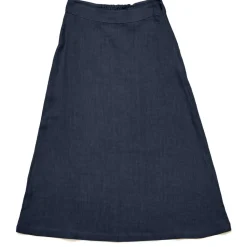 Mazine - Women's Linen Midi Skirt - Rock