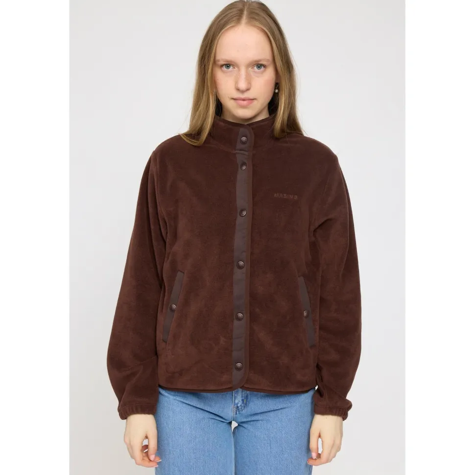 Mazine - Women's Loose Fit Fleece Jacket - Fleecejacke
