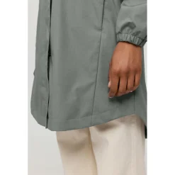 Mazine - Women's Natural Rain Parka - Mantel