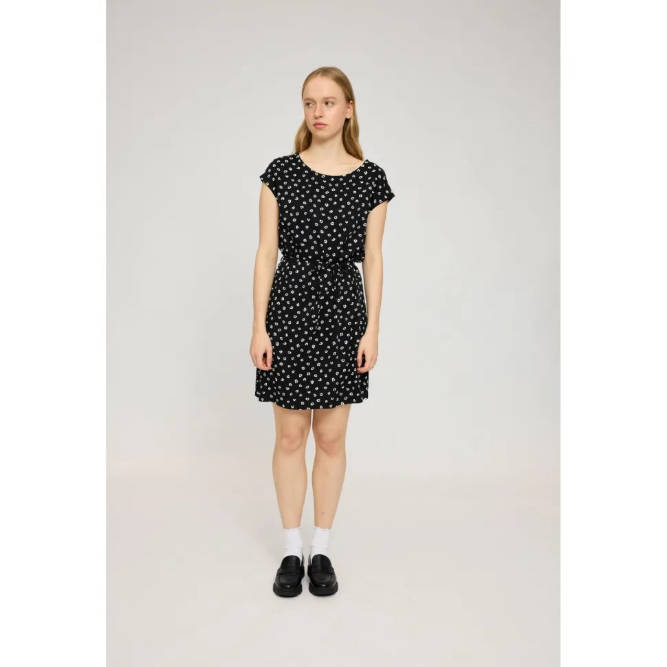 Mazine - Women's Printed Sleeveless Dress - Kleid