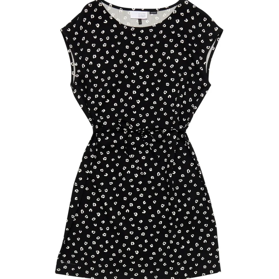 Mazine - Women's Printed Sleeveless Dress - Kleid