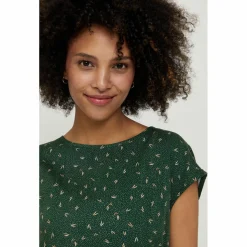Mazine - Women's Printed Viscose Mini Dress - Kleid
