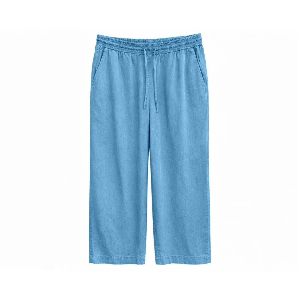 Mazine - Women's Wide Leg Tencel Elastic - Freizeithose