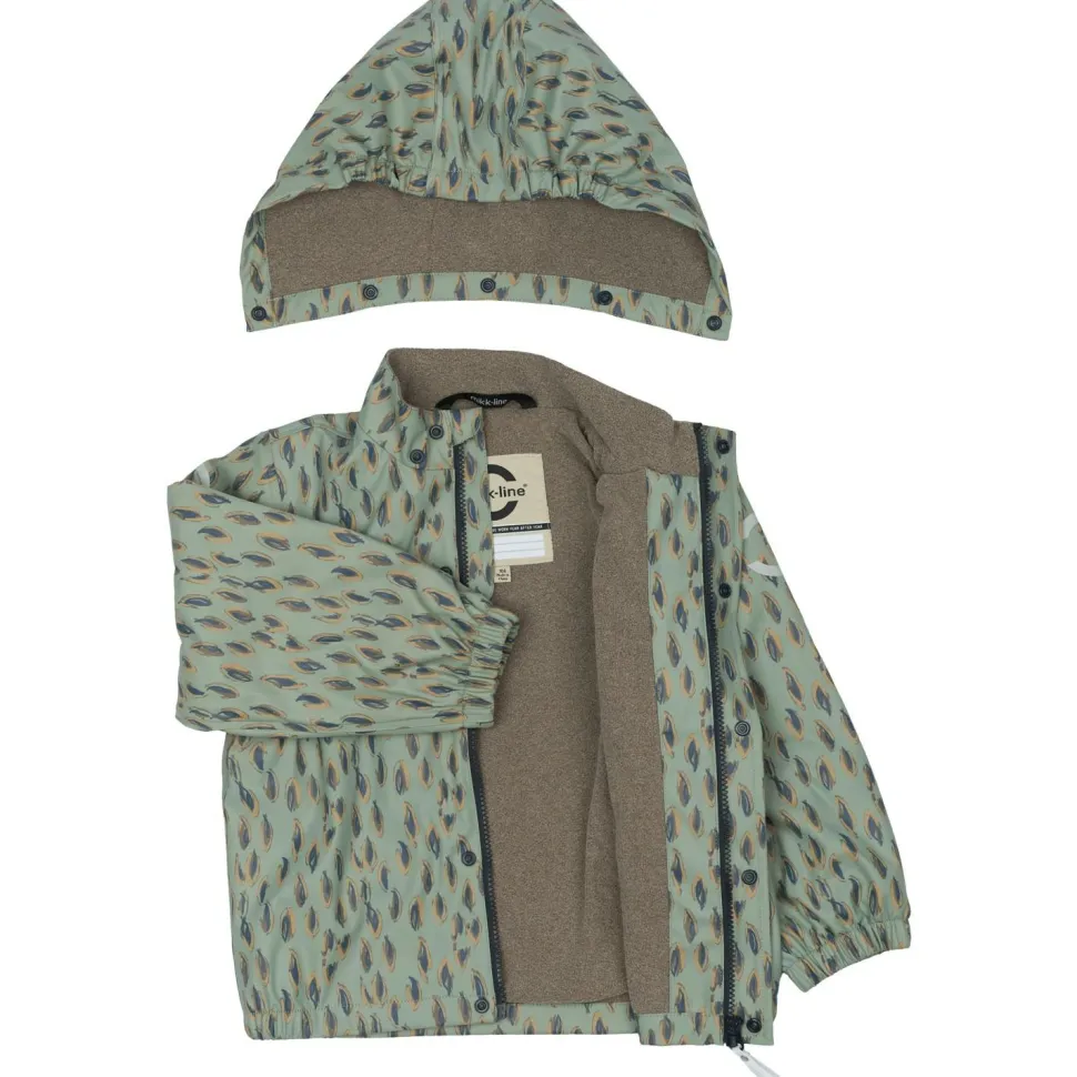 Mikk-Line - Kid's PU Rain Set with Fleece Suspension 104 - Regenset