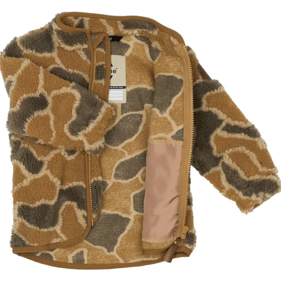 Mikk-Line - Kid's Teddy Cardigan - Fleecejacke