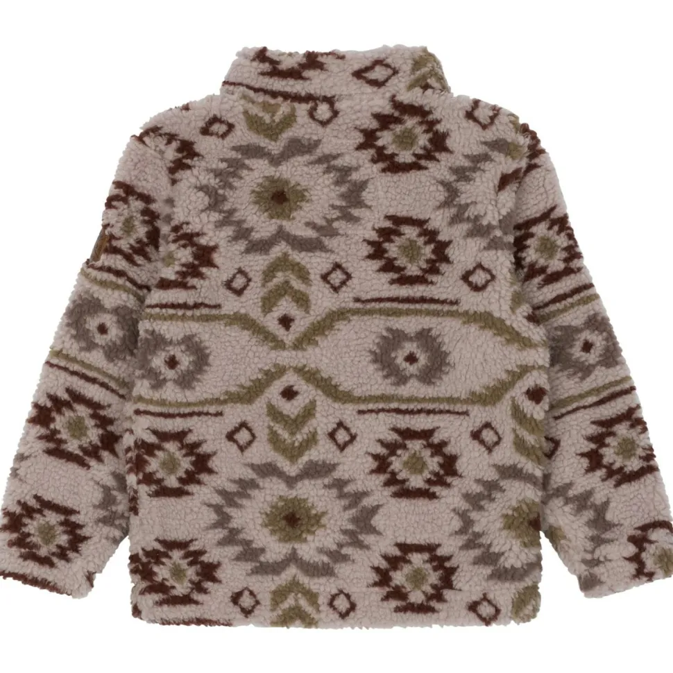 Mikk-Line - Kid's Teddy Mix Jacket AOP - Fleecejacke