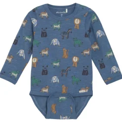 Minymo - Kid's Body L/S AOP - Alltagsunterwäsche