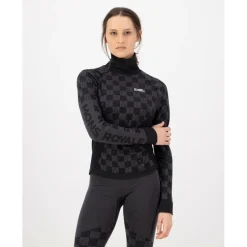 Mons Royale - Women's Ascender Merino Seamless Mock Neck L/S - Merinounterwäsche