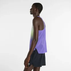 New Balance - Race Day Ultra Light Printed Singlet - Tank Top