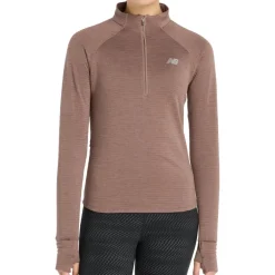 New Balance - Women's Athletics Heat Grid 1/2 Zip - Longsleeve