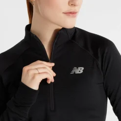 New Balance - Women's Athletics Heat Grid 1/2 Zip - Longsleeve